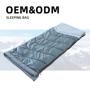 0 ℃ ~-10 ℃   Sac de couchage d'hiver pour la randonnée et le camping en toutes saisons avec <span class=keywords><strong>film</strong></span> thermique argenté réglable en largeur pour l'expédition - Product Image 1