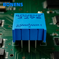 Potentiomètre de réglage multi-tours en céramique Bonens 3296P 10-5M 10% Haute Qualité Série 3296