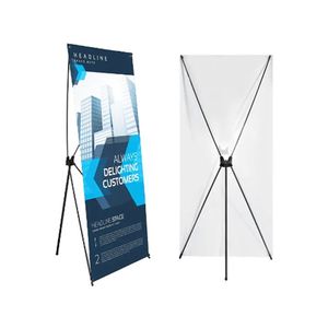 Wholesale <b>Banner</b> Stands X-frame Vertical Display Stand Manufacturer with Low Price - Product Image 1
