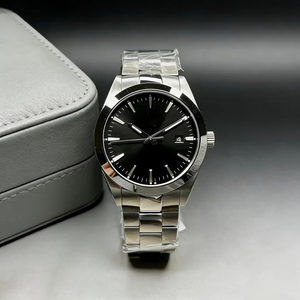 Montre mécanique automatique de luxe Latiris, mouvement automatique, acier inoxydable, 41 mm, cadran en cristal saphir, résistante à l'eau 3 BAR, unisexe - Product Image 3