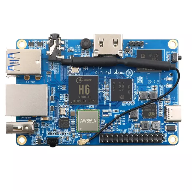 High - Performance 2GB RAM 8GB EMMC Flash Chip Development Board with AW859A, Compatible with Android 9.0, Ubuntu, Debian