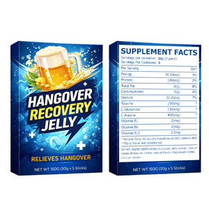 Pereda Mabuk Jelly Elektrolit Mengisi Ulang Elektrolit dengan Cepat Meredakan Sakit Kepala Kelelahan Mual Setelah Minum Mendukung - Product Image 4