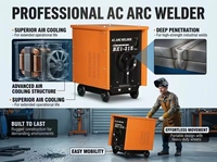 Authentique JUBA Nouvelle série BX1 Poste à souder AC ARC MMA pour acier au carbone Monophasé à pénétration profonde Refroidissement par air Cycle de service 20% IP21S