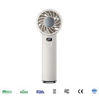 Ventilateur portable compact TEC avec mousqueton intégré et poids de 131 g pour les promenades quotidiennes et les voyages d'été