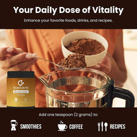 Poudre de champignons ultra fine Maitake Chaga Cordyceps Reishi Lions Mane, extrait, complément alimentaire à base de plantes pour adultes