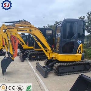 Mini-excavatrice Komatsu PC30MR d'occasion d'origine japonaise, modèles PC20, PC35, PC56, à balayage de queue zéro, compacte, sur chenilles, à vendre - Product Image 2