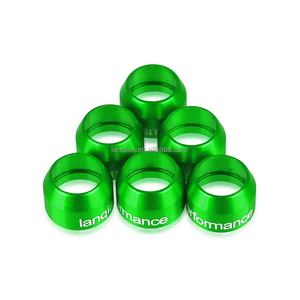 Kit de couvercles de soupapes de purge en aluminium pour maître-cylindres, étriers et <span class=keywords><strong>embrayage</strong></span> de moto HYPERMOTARD 1100 pour <span class=keywords><strong>DUCATI</strong></span> HYPERMOTARD1100 - Product Image 4
