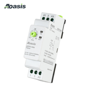 Promotion : Relais temporisé multifonction AERV-60D (0,1-60 min) pour rail DIN, temporisation électrique - Product Image 3