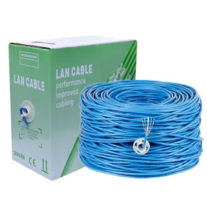 CAT6 1000ft UTP Ethernet Cable 23AWG Solid Copper RJ45 Network Router Cable Lead Wire 305M