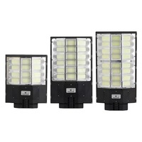 Lampu Jalan Tenaga Surya Terintegrasi 1000W IP65 Outdoor ABS dengan Remote Control untuk Jalan Raya CE RoHS