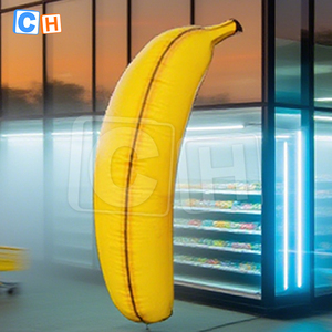 Fruta gigante inflable modelo de fruta decoración plátano inflable para tiendas de fruta y supermercado - Product Image 3