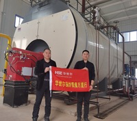 Chaudière à gaz horizontale à tubes de fumée automatique de 10 tonnes pour le chauffage central et l'industrie – Spécial Marché Ouzbekistan