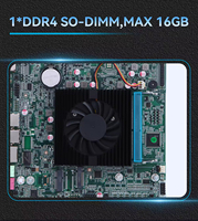 Placa Base Industrial Intel Jasper Lake N5105 DDR4 16GB DC 12V de Buen Precio para Control Industrial