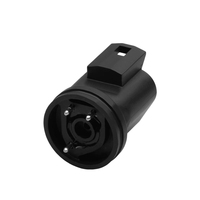 Connecteur Électrique Automobile Noir Scellé Bidirectionnel Durable pour Câblage de Voiture et Camion