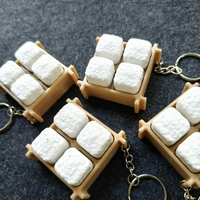 Tendance Mode 2026 Vente en Gros Personnalisée Porte-clés Clavier Fidget à Bouton-Pression Imprimé en 3D avec Son de Clic et Keycap