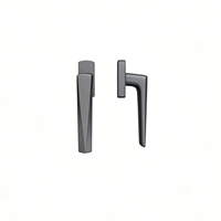 Fenêtres à battants verticaux à ouverture vers l'extérieur en aluminium avec cadre en alliage d'aluminium et verre trempé double vitrage imperméable personnalisé pour salle de bain