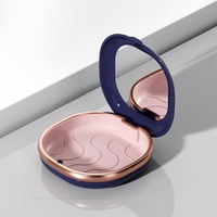 Vente en gros étui de retenue de luxe avec miroir boîtes de rangement dentaire étui de retenue en plastique boîte de retenue dentaire orthodontique