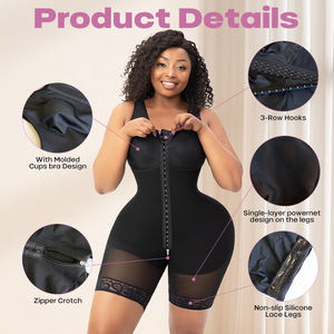 Plus <span class=keywords><strong>Size</strong></span> Butt Lifter Colombianas Fajas Moldeadoras Para Mujer Bbl Fajas Colombianas Postoperatie Vrouwen Stadium 2 Faja Shapewear - Product Image 4