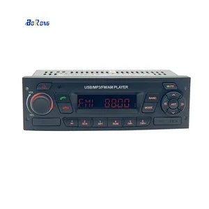 Hmd301 Autoradio Single Din Mp3 Speler 12V Fm Radio Aux Ingang Stereo Audio