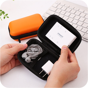 Earphone case, data cable <b>storage</b> bag, zippered square fidget spinner <b>storage</b> <b>box</b>, coin purse. - Product Image 4