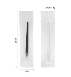 18U Disposable Black Microblading Pen Manual Eyebrow Embroidery Tattoo Blade <b>Holder</b> Tool - Product Image 5