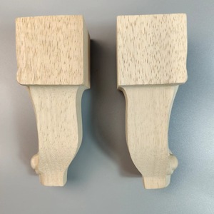 Oferta Especial en Stock: Patas de <span class=keywords><strong>Madera</strong></span> Maciza Tallada con Diseño de Rosa Estilo Europeo para Muebles de TV, Armarios y Mesitas de Noche - Product Image 3