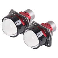 Nouveauté : Phares à lentille de projecteur bi-LED AFS de 3 pouces, 60W, 6000K, super lumineux, pour marché secondaire automobile, 12V EL