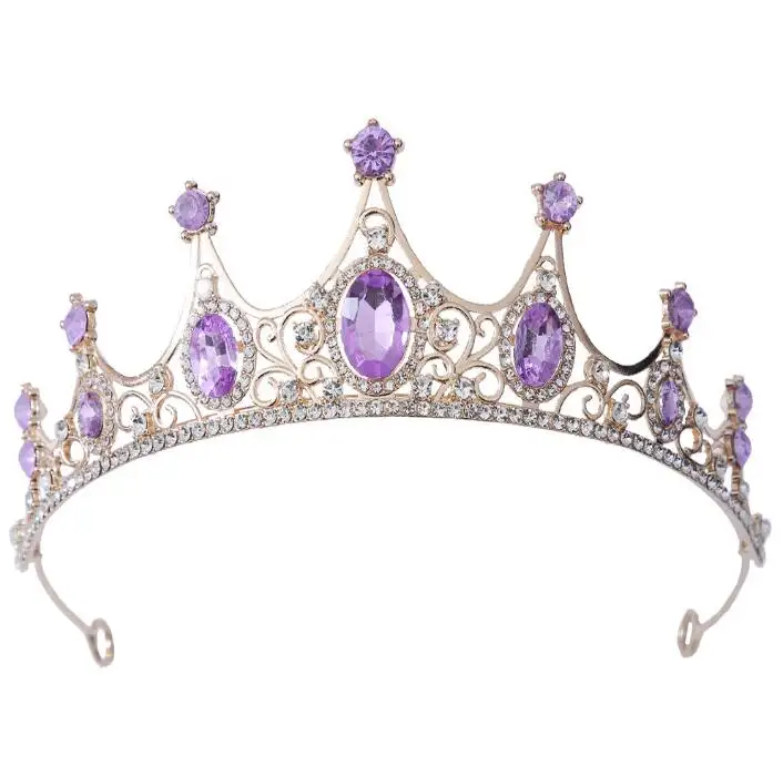 New China Economically Fashion Crystal Pageant Tiaras Wholesale Princess Crown Tiara