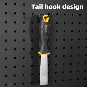 <span class=keywords><strong>Spatule</strong></span> à mastic en acier inoxydable Deli EDL-HD1, lame <span class=keywords><strong>de</strong></span> nettoyage, grattoir, truelle, <span class=keywords><strong>spatule</strong></span>, manche recouvert, confort et haute qualité - Product Image 5
