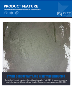 Cao hiệu quả mặt đất tăng cường hợp chất nối đất và vật liệu nối đất hợp chất đất hóa học cho thanh đất - Product Image 3