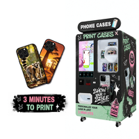 Distributeur automatique de coques de téléphone portable sans surveillance, avec un excellent affichage, idéal pour les musées et les boutiques de cadeaux