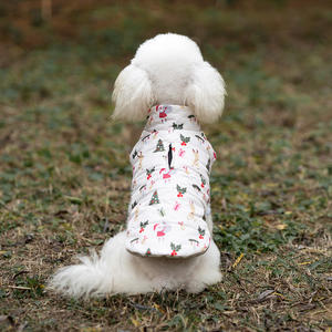 गर्म बिक्री बड़े कुत्ते की जैकेट आउटडोर खेल गर्म कोट गहरे हरे रंग के जलरोधी पालतू जानवरों में गर्म कोट - Product Image 1