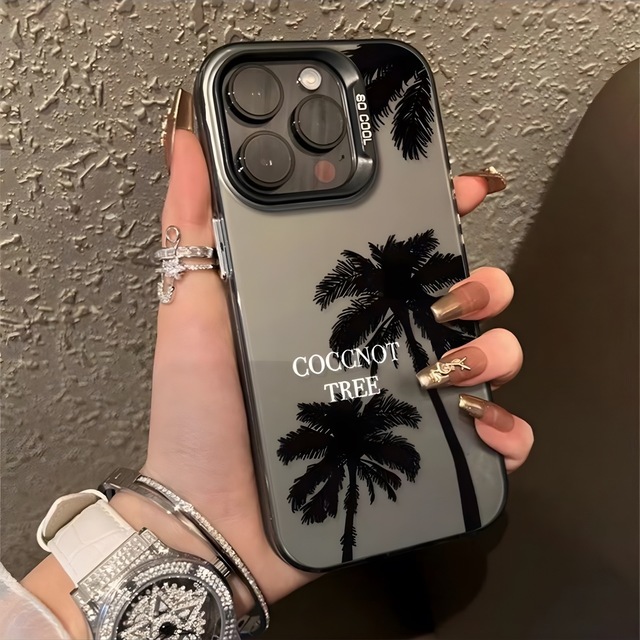 XP644 Minimalist and Unique Coconut Tree Phone case Suitable for iPhone 17PROMAX 16PLUS 15PRO New