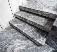 Carrelage en porcelaine, 18 mm d'épaisseur, surface flammée, aspect pierre, résistant à l'usure, pavé de sol extérieur pour cour de villa