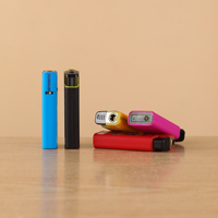 Briquet gonflable en métal, torche coupe-vent, briquet à cigarettes pour la vente en gros et la personnalisation avec logo