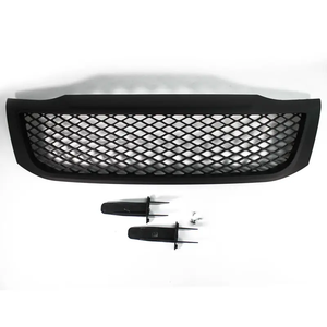Piezas Externas Automotrices ABS, Rejilla Delantera Inferior Negra Nueva para Hilux <span class=keywords><strong>Vigo</strong></span> 2004-2015 - Product Image 2