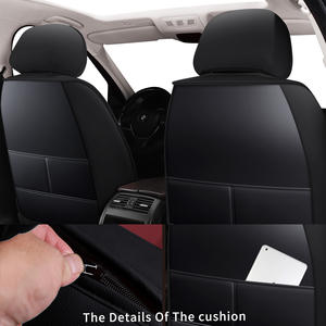 ที่หุ้มเบาะรถยนต์หรูหราหนัง PU คุณภาพสูง10ชิ้น, เบาะภายในรถยนต์ป้องกันทุกฤดู - Product Image 5
