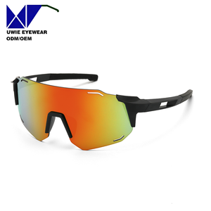 Gafas <span class=keywords><strong>de</strong></span> Sol Deportivas <span class=keywords><strong>para</strong></span> Adultos, sin Montura, Tamaño 69-18-125, <span class=keywords><strong>Lentes</strong></span> Polarizadas Doradas con Espejo, Protección UV400, <span class=keywords><strong>para</strong></span> Ciclismo, Senderismo y Deportes al Aire Libre - Product Image 6