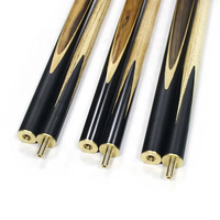 Queue de billard 3/4 en bois de frêne de 57 "10mm de qualité supérieure avec extension