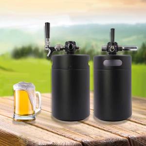 Küçük ağız plastik şarap mızrak dağıtıcı sistemi ile 5l Mini bira varil Growler <span class=keywords><strong>CO2</strong></span> bira Metal musluk - Product Image 5