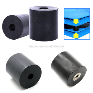 Muelle amortiguador de goma personalizado para industria pesada, muelle de goma - Product Image 2