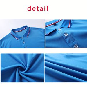 Mens <b>Shirts</b> Polyester Logo Custom Embroidery Business Advertising Promotional Office Uniform Design <b>Polo</b> <b>Shirt</b> - Product Image 2