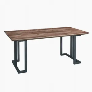 可拉伸意大利复古风格中密度纤维板稳定餐桌