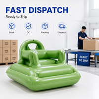 Chaise de jeu aquatique gonflable avec pulvérisateur intégré, chaise flottante pour adultes pour piscine et plage
