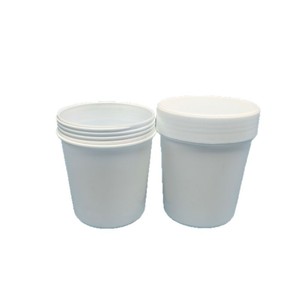 0.3L Spiral <b>Edge</b> Jar Hdpe <b>Plastic</b> Cosmetic Container For Creams And Masks - Product Image 5