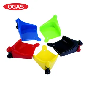 OGAS OEM Godet Dolly Easy Push Rolling Bucket Dolly 5 Roll Car Detail Nettoyage Godet Châssis Roues