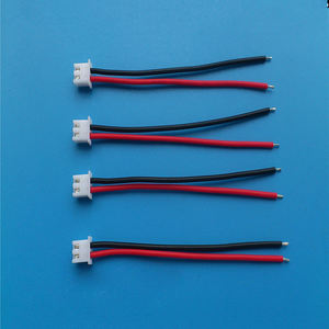 ชุดประกอบสายเคเบิลขั้วต่อแบบ2P หุ้มฉนวนพีวีซีอิเล็กทรอนิกส์แบบกำหนดเองประกอบสายเคเบิล100มม. 200มม. - Product Image 6