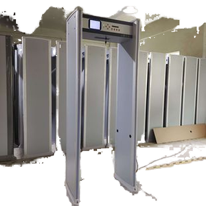 High-Precision Customized Security Metal Detector Gate Scanner Alumínio + Fireproof Painel Walkthrough LED Display Shockproof - Product Image 2