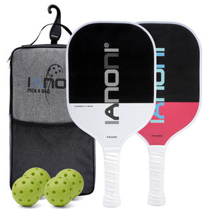 CASTON SPORTS Juego de paletas termoformadas de fibra de carbono para pickleball raqueta de pickle Ball - Product Image 1