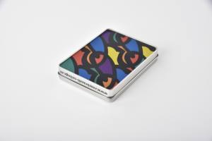 Premium Modern Style Rectangular Window Tin <b>Metal</b> Box with Offset Printing for Holiday Souvenir and Gift Packaging 208X138X45 - Product Image 5